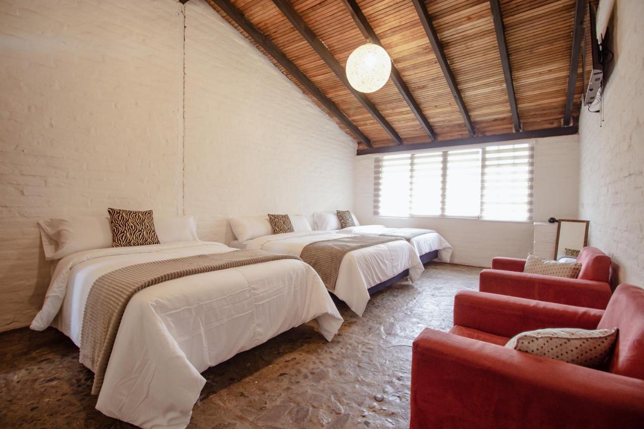 Rustic Quinta La Aurora Panzió Baños Kültér fotó