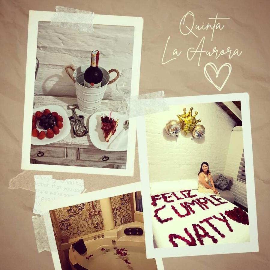 Rustic Quinta La Aurora Panzió Baños Kültér fotó