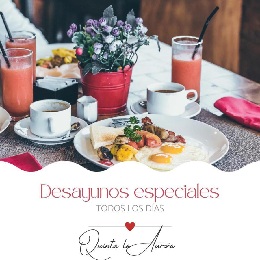 Rustic Quinta La Aurora Panzió Baños Kültér fotó