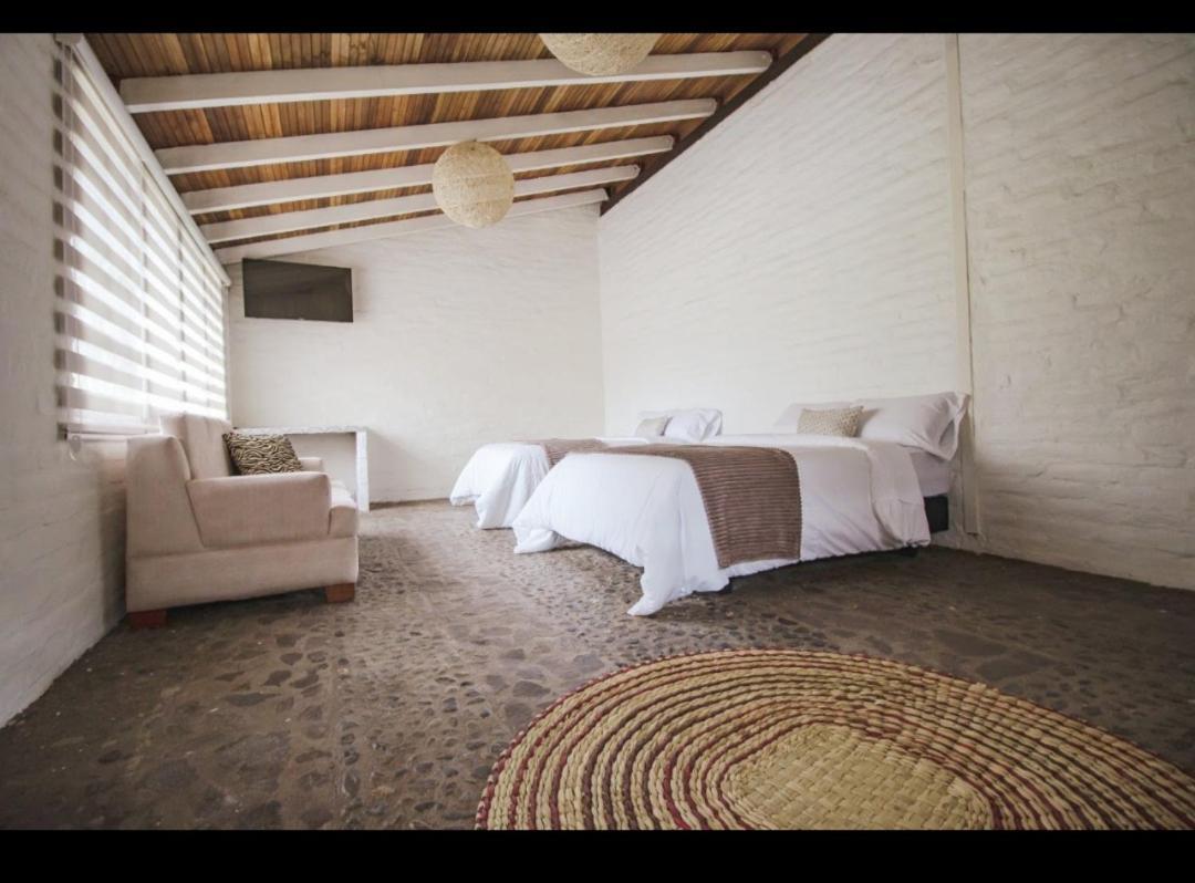 Rustic Quinta La Aurora Panzió Baños Kültér fotó