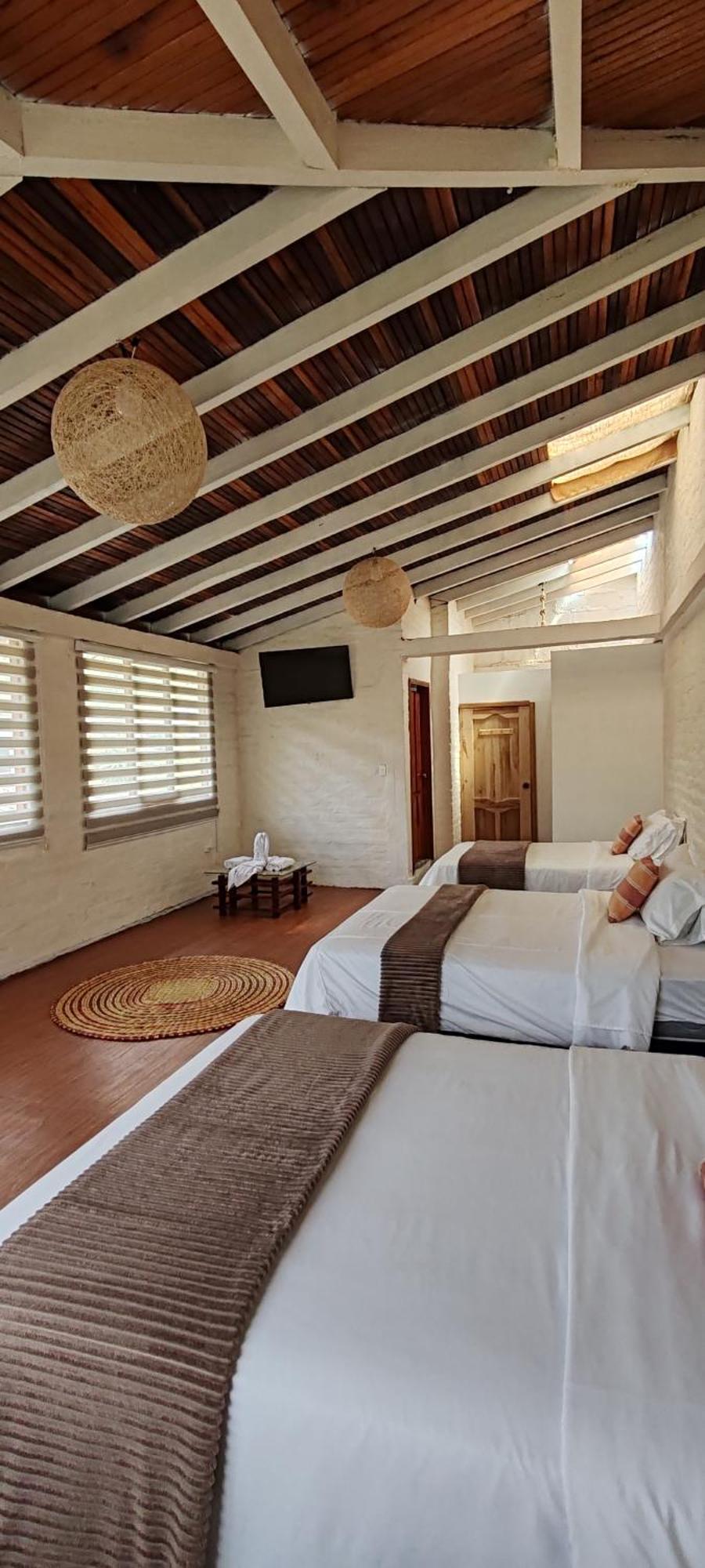 Rustic Quinta La Aurora Panzió Baños Szoba fotó