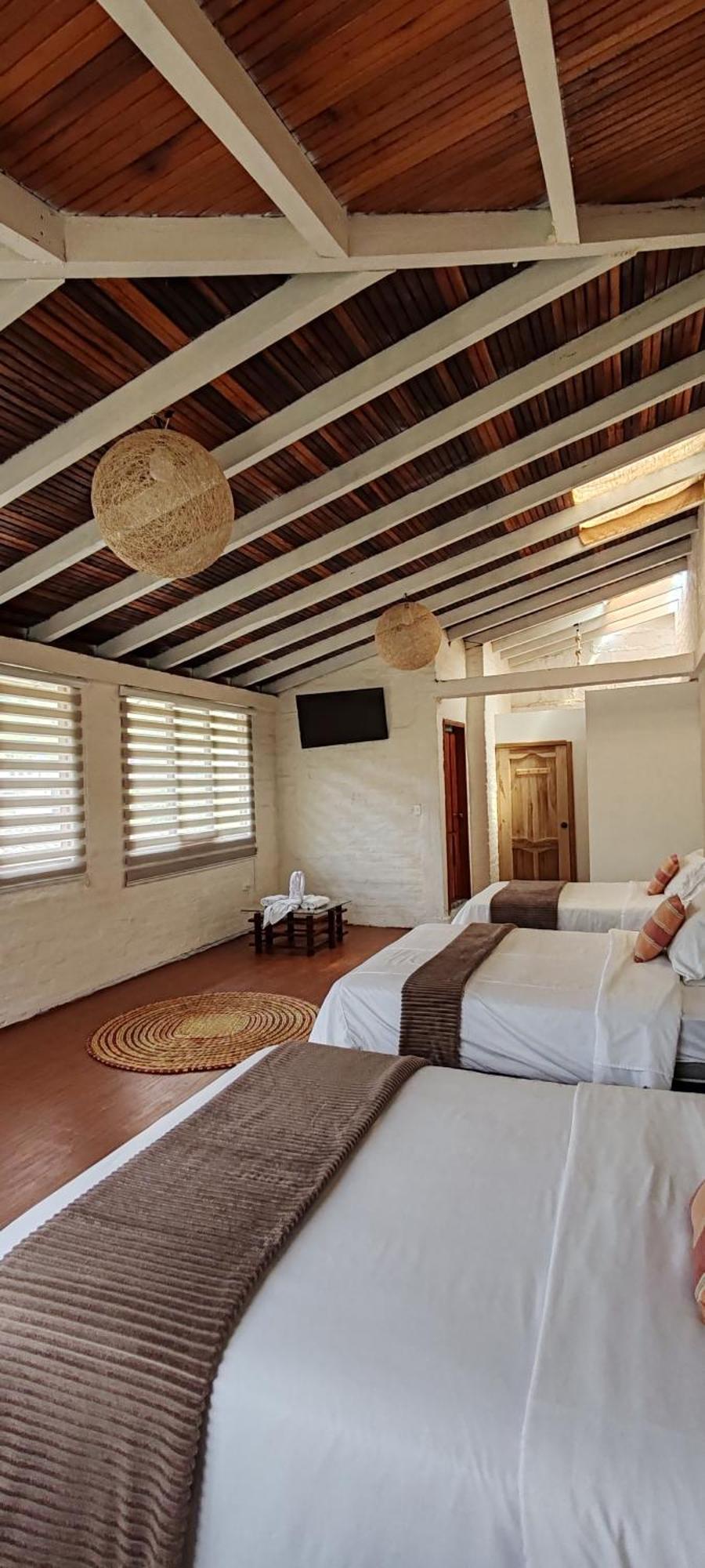 Rustic Quinta La Aurora Panzió Baños Szoba fotó