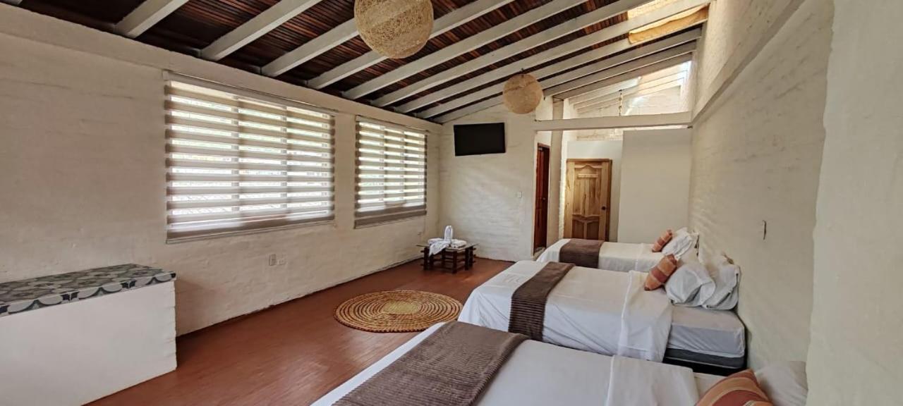 Rustic Quinta La Aurora Panzió Baños Kültér fotó