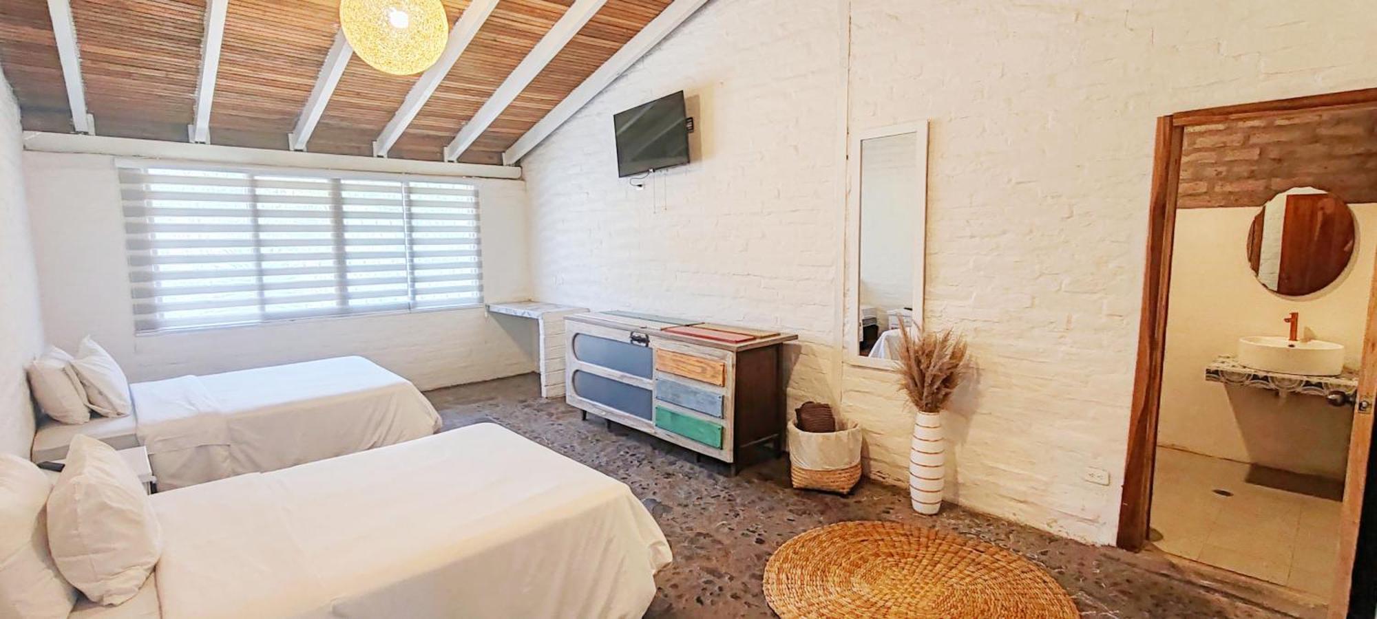 Rustic Quinta La Aurora Panzió Baños Kültér fotó