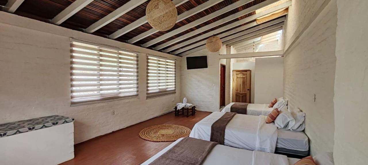 Rustic Quinta La Aurora Panzió Baños Kültér fotó