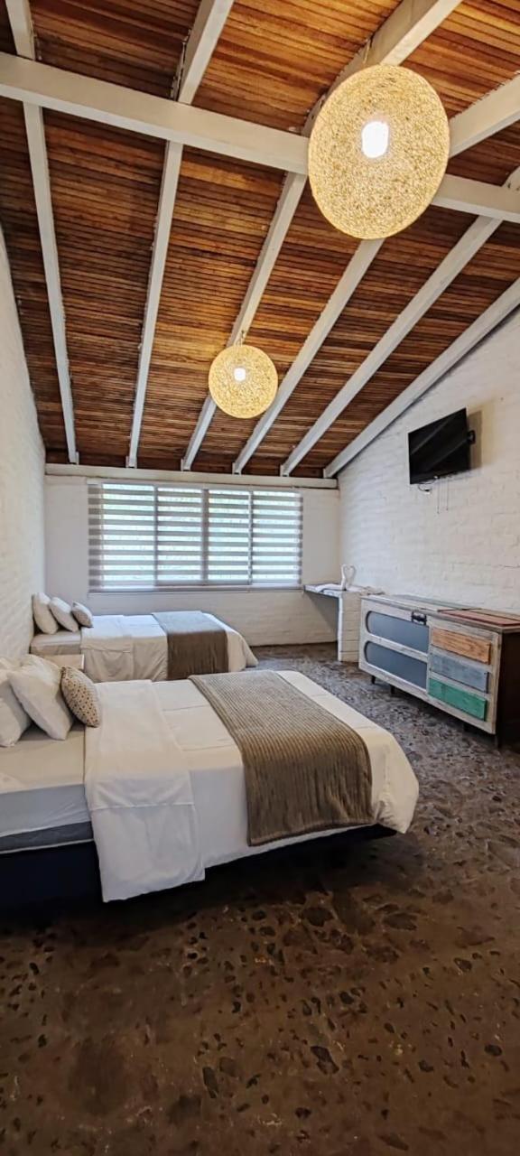 Rustic Quinta La Aurora Panzió Baños Kültér fotó